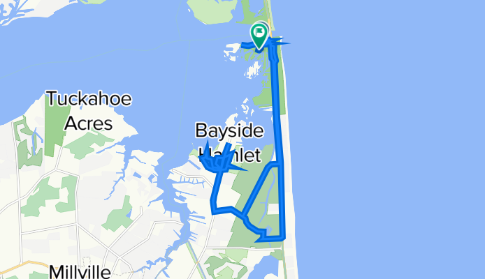 Delaware Seashore SP to Fresh Pond SP to James Farm Exo Preserve and back