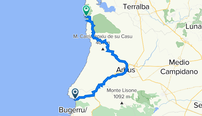 4. Portixeddu to Torre dei Corsari