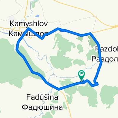 От Неизвестная дорога, Баранникова до Неизвестная дорога, Баранникова