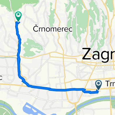 Slavonska avenija 6/2, Zagreb to Trdice ulica 5, Zagreb