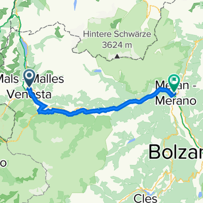 1. Mals - Meran