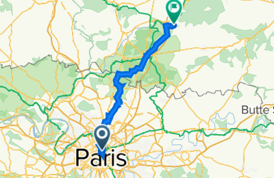 Route in der Bikemap App öffnen