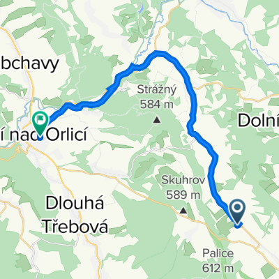 Ostrov do Tvardkova 989, Ústí nad Orlicí
