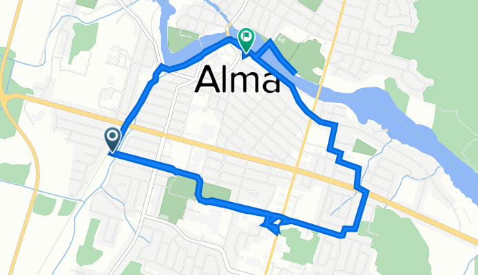 635 Boul Champlain, Alma à 650 Boul des Cascades, Alma