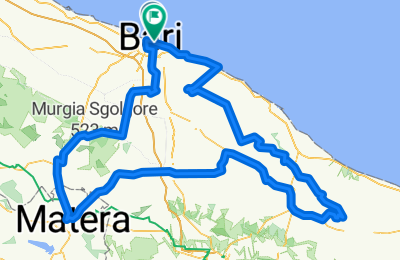 Route in der Bikemap App öffnen