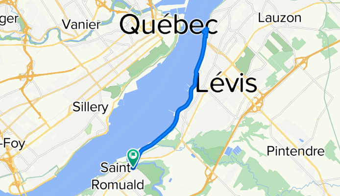 Rue Labrie, Lévis à Rue Labrie, Lévis