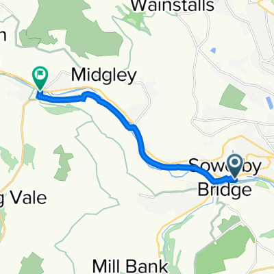 Old Cawsey 5 to New Road 1, Mytholmroyd