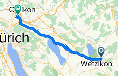 Route in der Bikemap App öffnen
