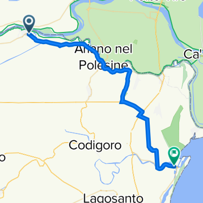 Via Albersano 36, Berra to Volano Chiesa, Codigoro
