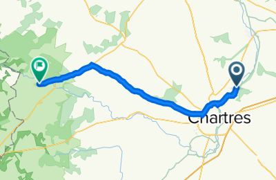 Route in der Bikemap App öffnen