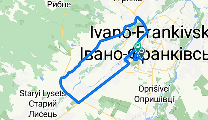 Івано-Франківськ - Загвіздя - Івано-Франківськ