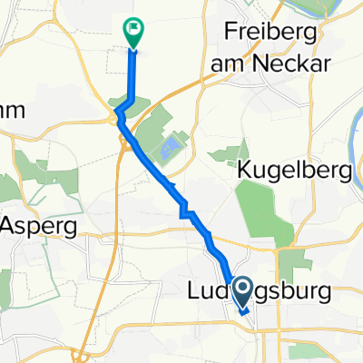 Ludwigsburg via Wilhelmshof