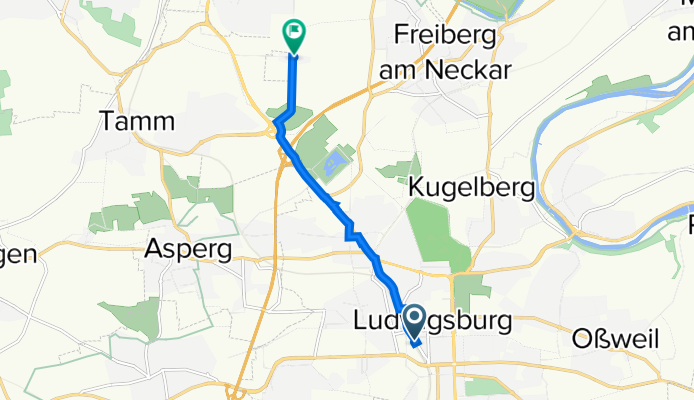 Ludwigsburg via Wilhelmshof