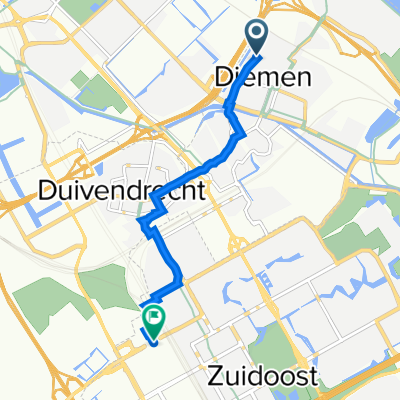 Tobias Asserlaan 267, Diemen a Burgemeester Stramanweg, Ámsterdam