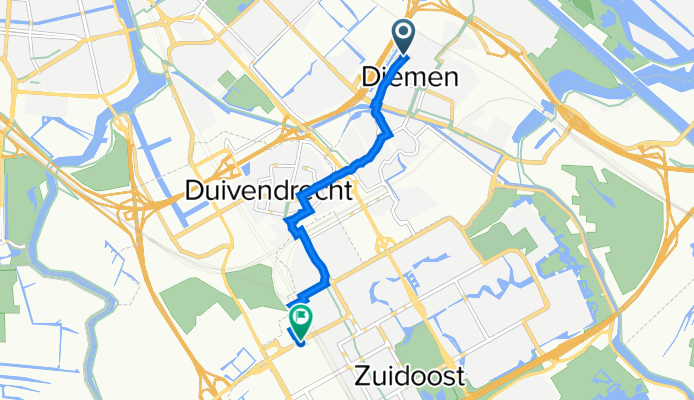 Tobias Asserlaan 267, Diemen a Burgemeester Stramanweg, Ámsterdam