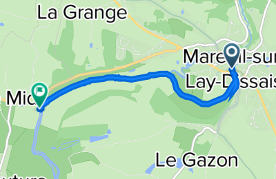 Route in der Bikemap App öffnen