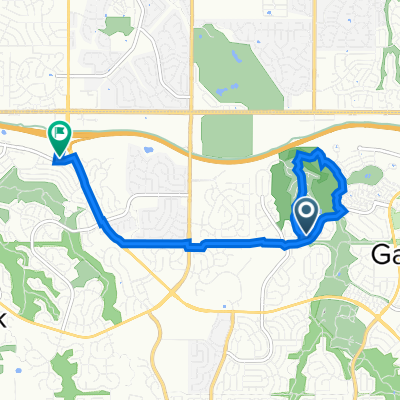 14 Shetland Ct, Highlands Ranch to 2201–2297 Dad Clark Dr, Highlands Ranch