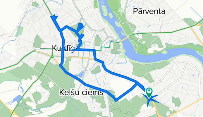 Graudu iela 1B, Kuldīga to Graudu iela 1B, Kuldīga