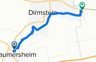 Route in der Bikemap App öffnen