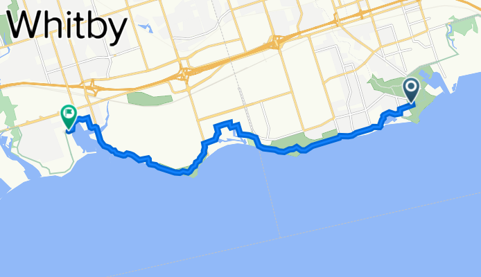 Lakeview Park Avenue 173, Oshawa to Gordon Street 5019, Whitby