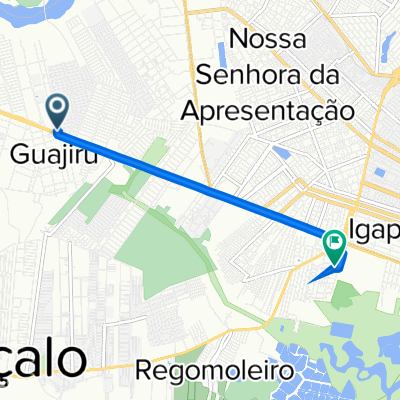 De BR-406 1075 a Rua Nabucodonosor 20