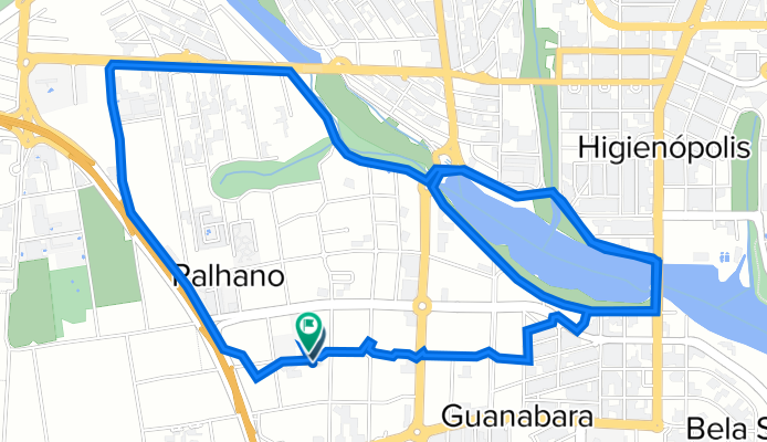 Rua Caracas, 1101, Londrina a Rua Caracas, 1330, Londrina