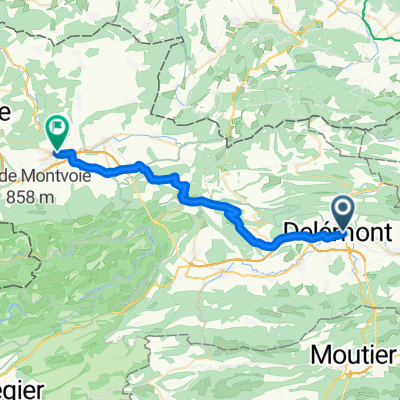 [Road] Delémont - Porrentruy