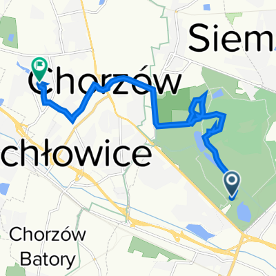 Aleja Żyrafy, Chorzów do Boczna 8, Chorzów