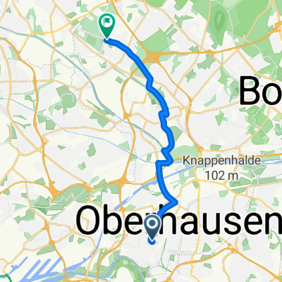 Maybachstraße 27, Oberhausen nach K16 112, Oberhausen