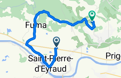 Route in der Bikemap App öffnen