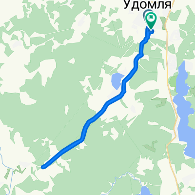 улица Энтузиастов, 12, Udomlya to проспект Энергетиков, 9, Udomlya