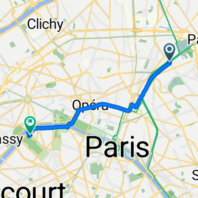 48.888° N 2.380° W nach 48.860° N 2.297° W
