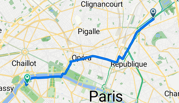 48.888° N 2.380° W nach 48.860° N 2.297° W