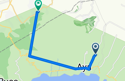 Route in der Bikemap App öffnen