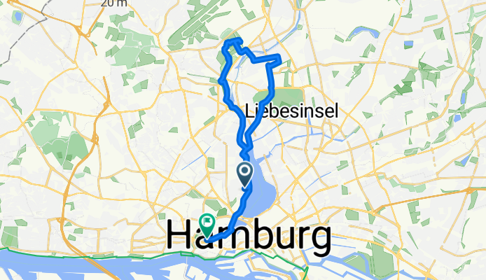 Alte Rabenstraße 26, Hamburg nach Neanderstraße 16, Hamburg