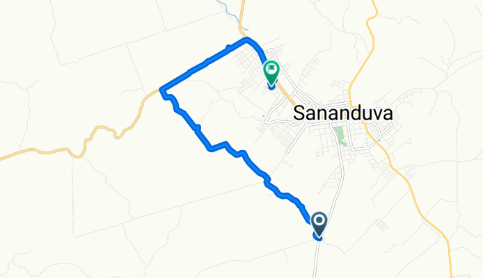 Sananduva a Rua Leonardo Spanhol, Sananduva