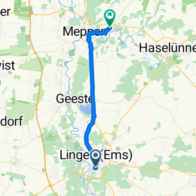 Odenwaldstraße 1, Lingen (Ems) nach Heidering 1A, Meppen