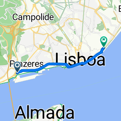 Estrela, Lisboa a Rua dos Caminhos de Ferro 46–88, Lisboa