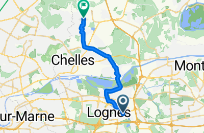 Route in der Bikemap App öffnen