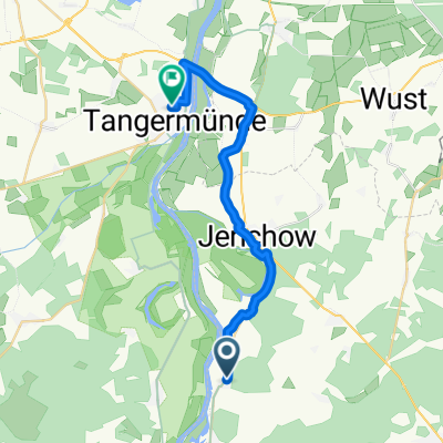 L54 15, Elbe-Parey nach Schillerstraße 5, Tangermünde