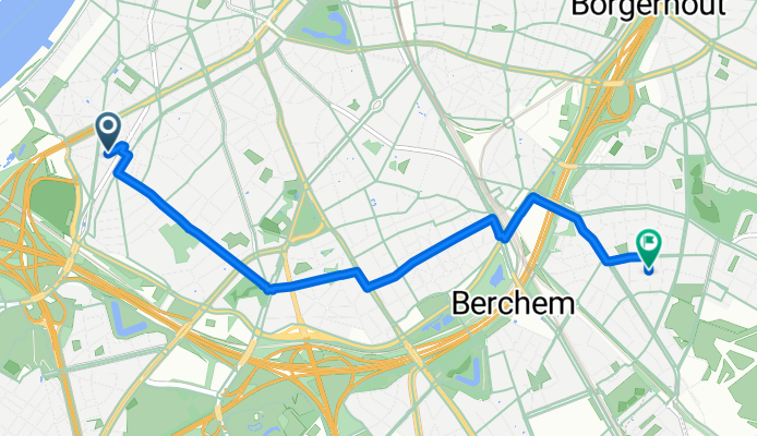 Dendermondestraat 46, Antwerp to Apollostraat 83, Antwerp