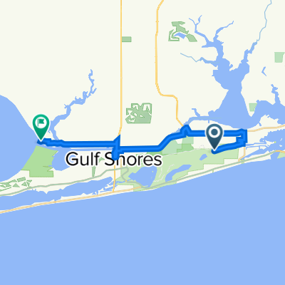 Rattlesnake Ridge Trail, Orange Beach to Spinnaker Drive 104, Gulf Shores