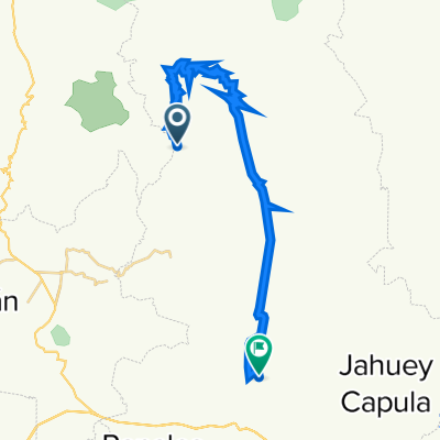 Ruta desde Vía sin nombre