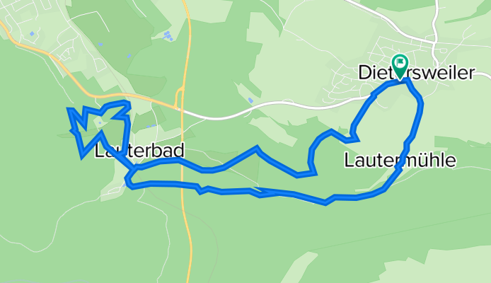 Dietersweiler zur Lauterbadhütte