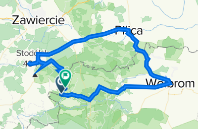 Route in der Bikemap App öffnen