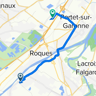 1 Rue de la Garonne, Roquettes à 6 Avenue du Bois Vert, Portet-sur-Garonne