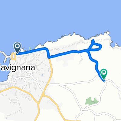 Largo San Leonardo 5, Favignana až Strada Comunale Madonna 1, Favignana