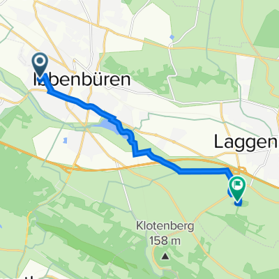 52.278° N 7.700° W nach Bocketaler Straße 155, Ibbenbüren