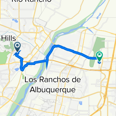4609 Arlington Ave NW, Albuquerque to 8440 Washington St NE, Albuquerque