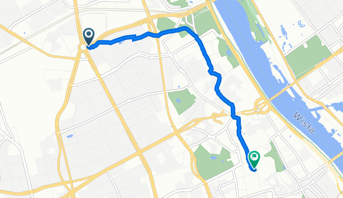Zygmunta Słomińskiego, Warszawa do Krakowskie Przedmieście 5, Warszawa